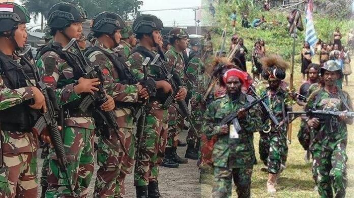 konflik KKB dan TNI konflik KKB dan TNI